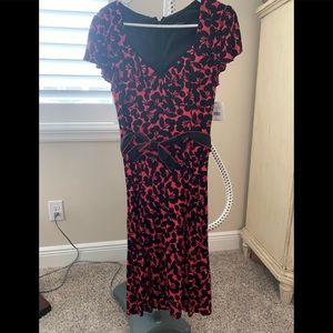 Nanette Lepore very cherry dress size 10 nwt